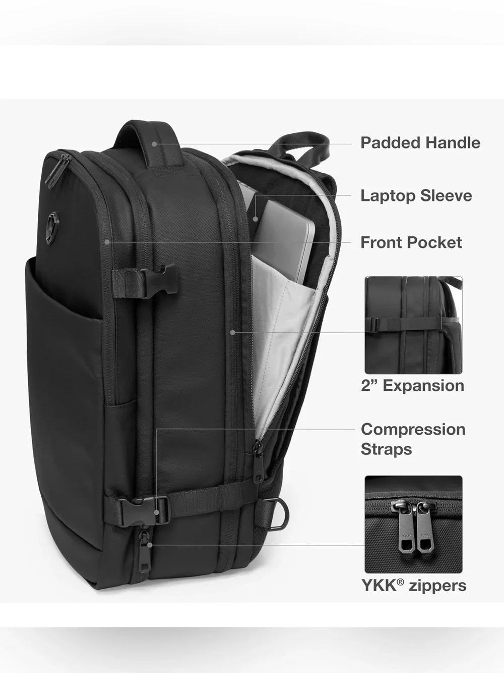 Traveler's Choice Markham 27L Backpack